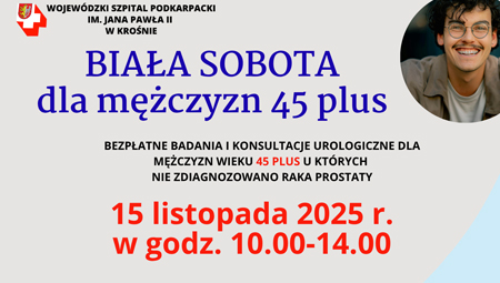 Biała Sobota dla mężczyzn 45 plus w Krośnie