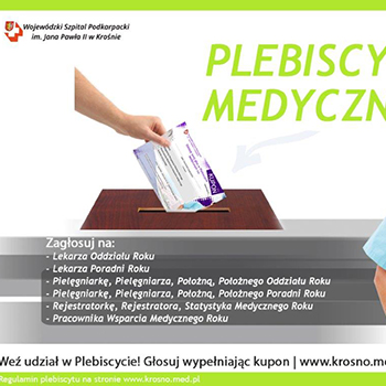 Aktualność Plebiscyt Medyczny 2021